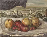 Paese meridionale by Giorgio de Chirico, 1943, oil on canvas, offered Nov 2015