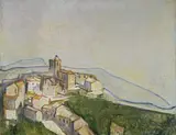 Osvaldo Licini, Paese marchigiano (Montefalcone)