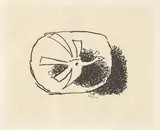 Georges Braque, Août, 1958, etching
