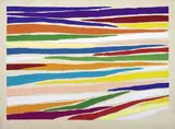 Piero Dorazio, Senza titolo, 1974, Multiplo in feltro
