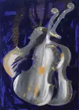 Arman, Senza titolo, 2003, screenprint polimaterica on card