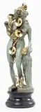Musa della musica by Arman, scultura in bronze a patina verde and metallo dorato, offered Nov 2015
