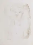 Figura di donna by Antonio Bueno, 1969, matite on paper, offered Nov 2015