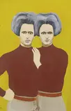 Milena Dragicevic, Ivan loves Ivan, 2000, oil on canvas