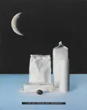 Antonella Mazzoni, L'arte non suscita impressioni, 1998, acrylic on canvas