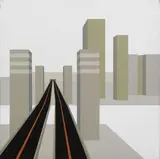 Attraversamento by Paolo Fiorentino, 2006, mixed media on canvas, offered Nov 2015