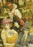 Remo Squillantini, Derby, 1986, oil on panel