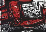 Vinicio Berti, Immagine simultanea antagonista, 1974, acrylic on canvas