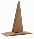 Mauro Staccioli, Senza titolo, Scultura in acciaio corten