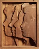 Mario Ceroli, Profili, Scultura in legno