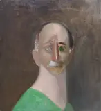 Tim Bailey, The examiner, 2009, oil on canvas