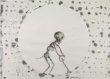 Senza titolo by Alessandro Pessoli, 1996, watercolour on paper, offered Nov 2015