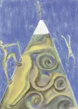Francesco Clemente, Philosophy, 1994, pastel on paper