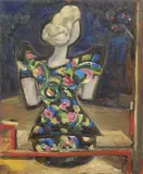 Moses Levy, Figura femminile di schiena