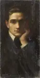 Oscar Ghiglia, Ritratto di Gino Morandini