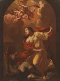 Michel Dorigny, Santa Margherita, oil on canvas