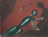 Virgilio Guidi, Figura nello spazio
