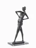 Emilio Greco, Ballerina, 1958, scultura in bronze