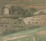 Giorgio Morandi, Paesaggio, 1942, oil on canvas