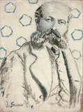 Alberto Savinio, Ritratto, 1926, oil on canvas