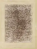 Deserto di pietra (Steinwüste) by Paul Klee, 1933, watercolour on paper applicato on cardboard, offered May 2015
