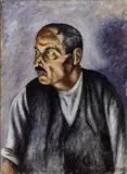 Operaio (L'artigiano) by Ottone Rosai, 1936, oil on panel, offered May 2015