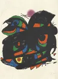 Manifesto per l'inaugurazione della Fondazione Joan Miró by Joan Miró, 1976, lithograph a colori, offered May 2015