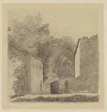 Giorgio Morandi, Paesaggio (Chiesanova), 1924, etching on rame