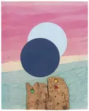Roberto Crippa, Senza titolo, 1969, collage on panel