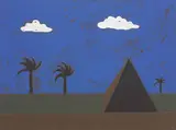 Senza titolo by Tano Festa, 1984, acrylic on canvas, offered May 2015