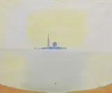 Marina di San Giorgio by Virgilio Guidi, 1975, oil on canvas, offered May 2015