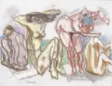 Fausto Pirandello, Bagnanti