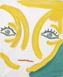 Grande testa by Virgilio Guidi, oil on canvas, offered May 2015