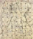 Luca Coser, Senza titolo, 2006, acrylic and resina on metallo