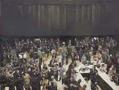 Massimo Giannoni, Senza titolo, 1999, oil on canvas