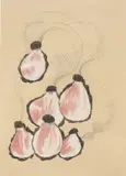 Mario Merz, Senza titolo, pastelli on paper