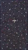 Stelle nere by Luca Alinari, 1978, collage and oil on canvas, offered May 2015