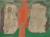 Piccoli doni by Mimmo Paladino, 1999, oil and mixed media on canvas, offered May 2015