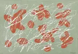 Itinerari by Giulio Turcato, oil and mixed media on canvas, offered May 2015
