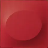 Turi Simeti, Un ovale rosso
