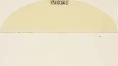 Valentine by Alberto Burri, 1966, penna and plastica applicata on card, offered May 2015