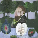 Figura by Antonio Possenti, oil on panel, offered Apr 2015