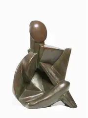Figura by Mino Rosso, 1931, scultura in bronze, offered Apr 2015