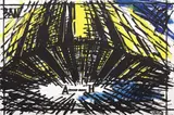 Vinicio Berti, Grande costruzione multipla, 1986, acrylic on panel