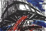 Vinicio Berti, Grande costruzione positiva AH, 1987, acrylic on canvas