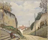 Via della Rotonda, Vicenza by Anacleto Nino della Gatta, oil on panel, offered Apr 2015