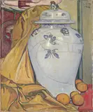 Natura morta con vaso cinese by Galileo Chini, 1914, oil on canvas, offered Apr 2015