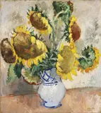 Felice Carena, Girasoli, 1934, oil on canvas