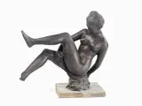 Bagnante (Nudo volante) by Quinto Martini, scultura in bronze, offered Apr 2015