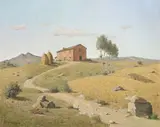 Memo Vagaggini, Paesaggio dell'Amiata, Santa Fiora